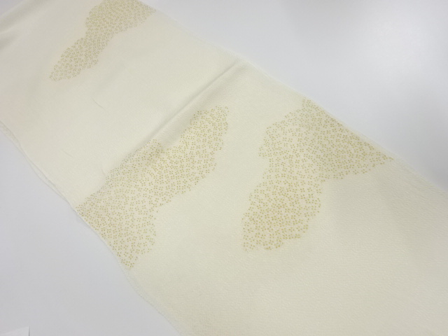 未使用品　正絹　縮緬地　帯揚げ